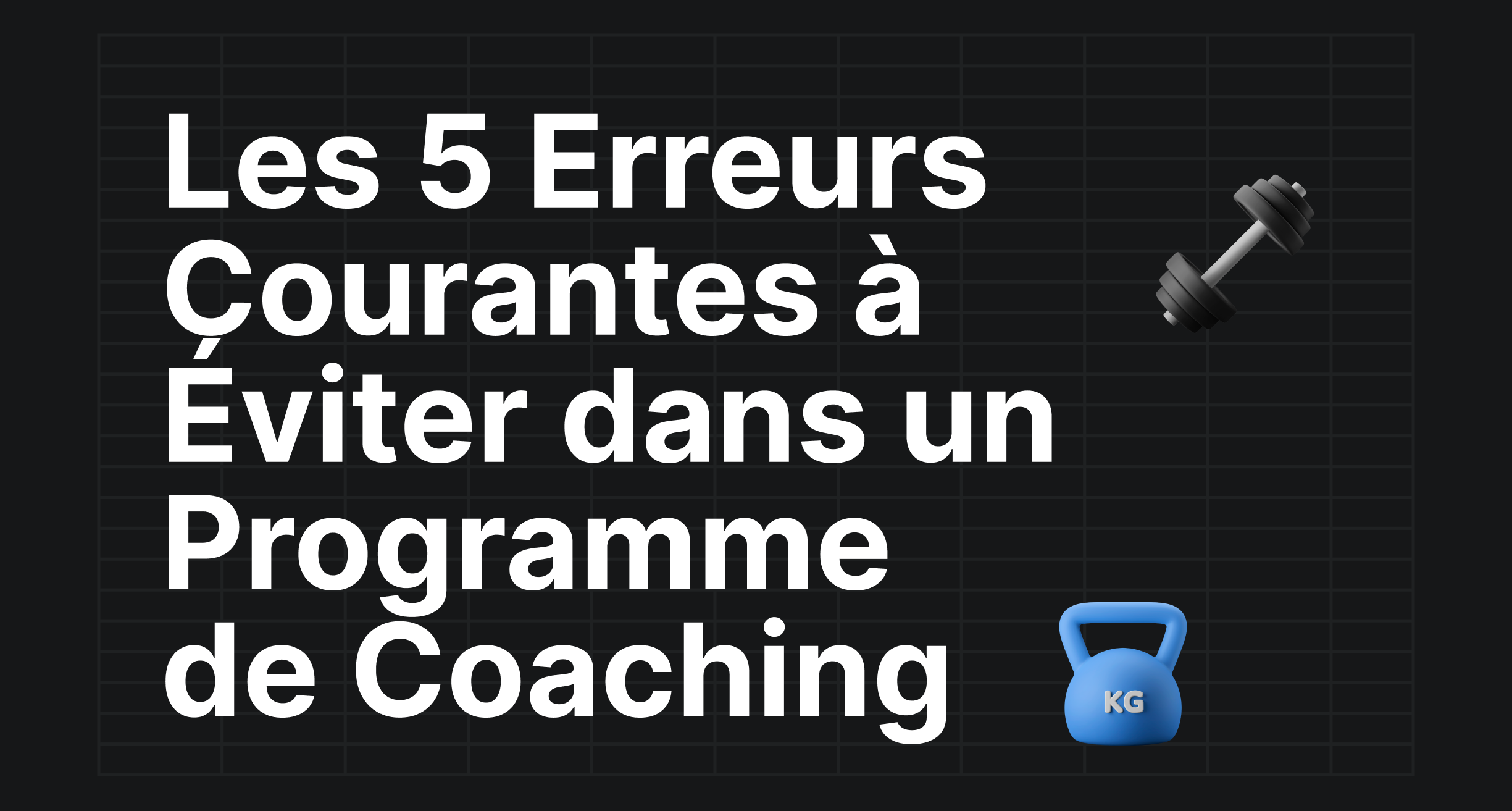 5 Common Mistakes to Avoid When Designing a Coaching Program