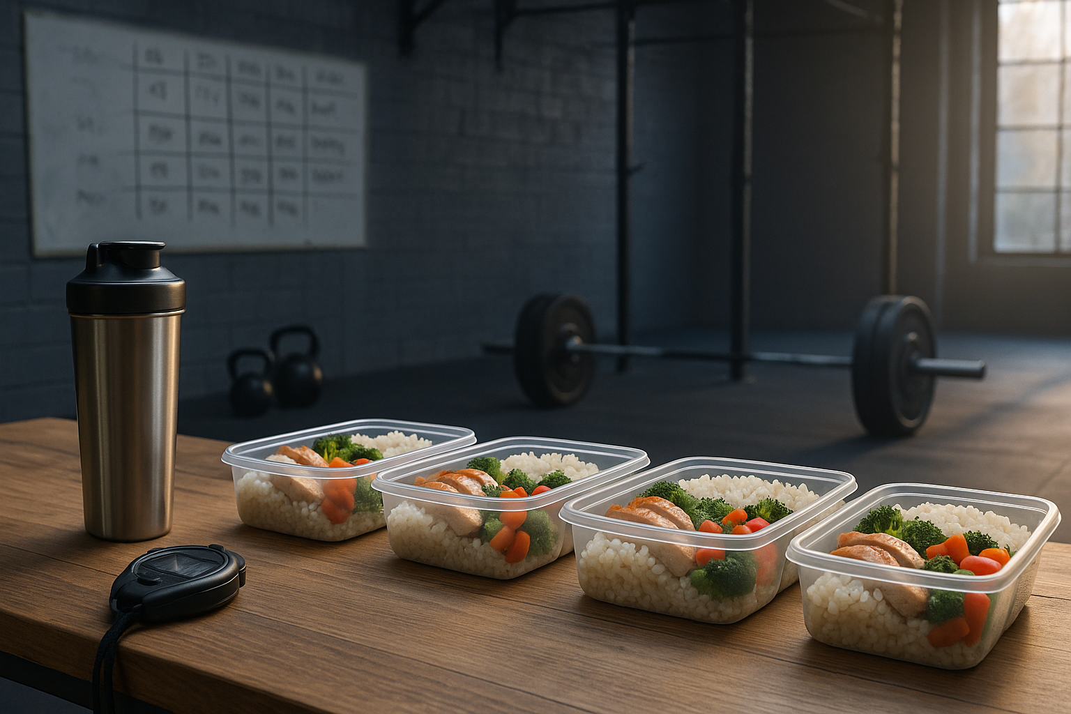 CrossFit nutrition: coach guide for performance and monitoring