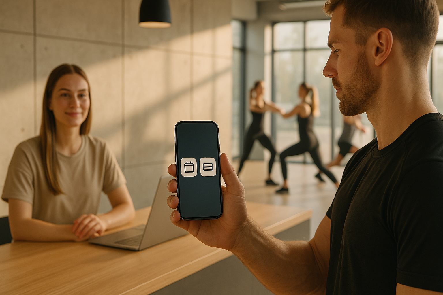 Application pour salle de sport : 2 fonctions vitales