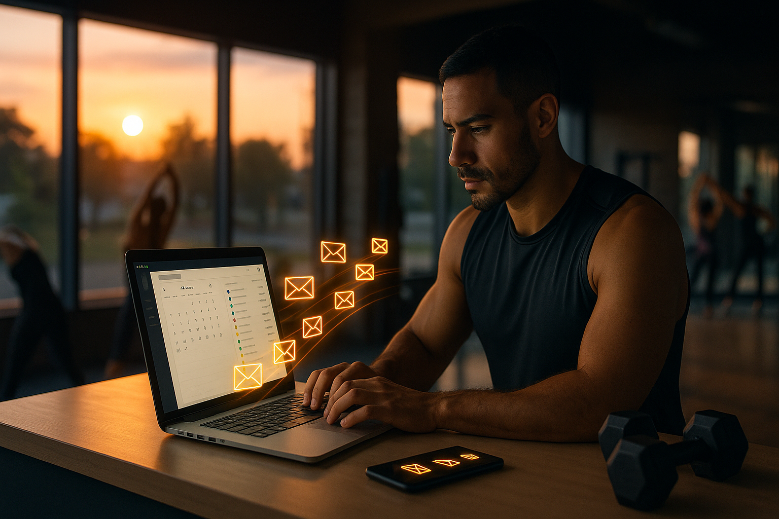 Emails de marketing fitness: 7 tipos que aumentam as tuas reservas