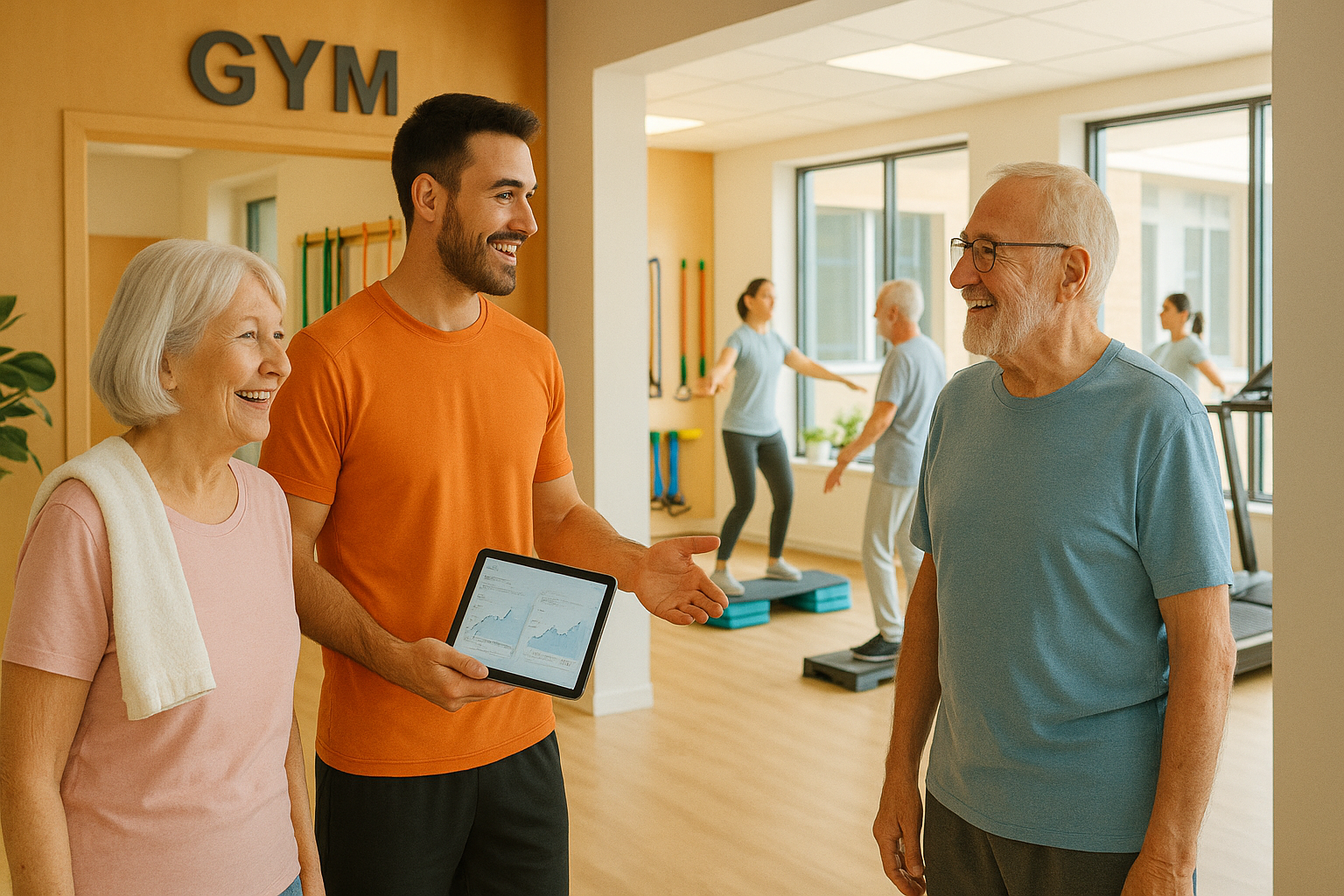 Attirer les seniors dans votre salle de sport