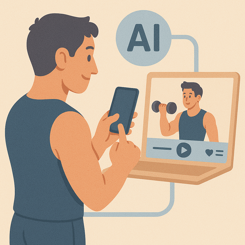 Comment Créer du Contenu Insta ou TikTok avec l’IA Quand Tu Es Coach Sportif