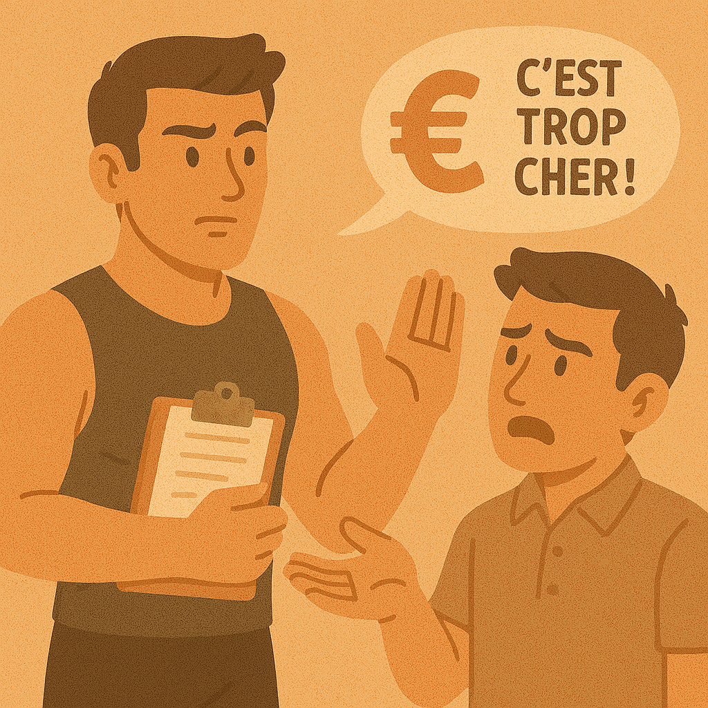 Comment gérer les objections de prix en tant que coach sportif