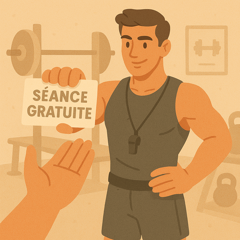 Séance gratuite coaching sportif débutant