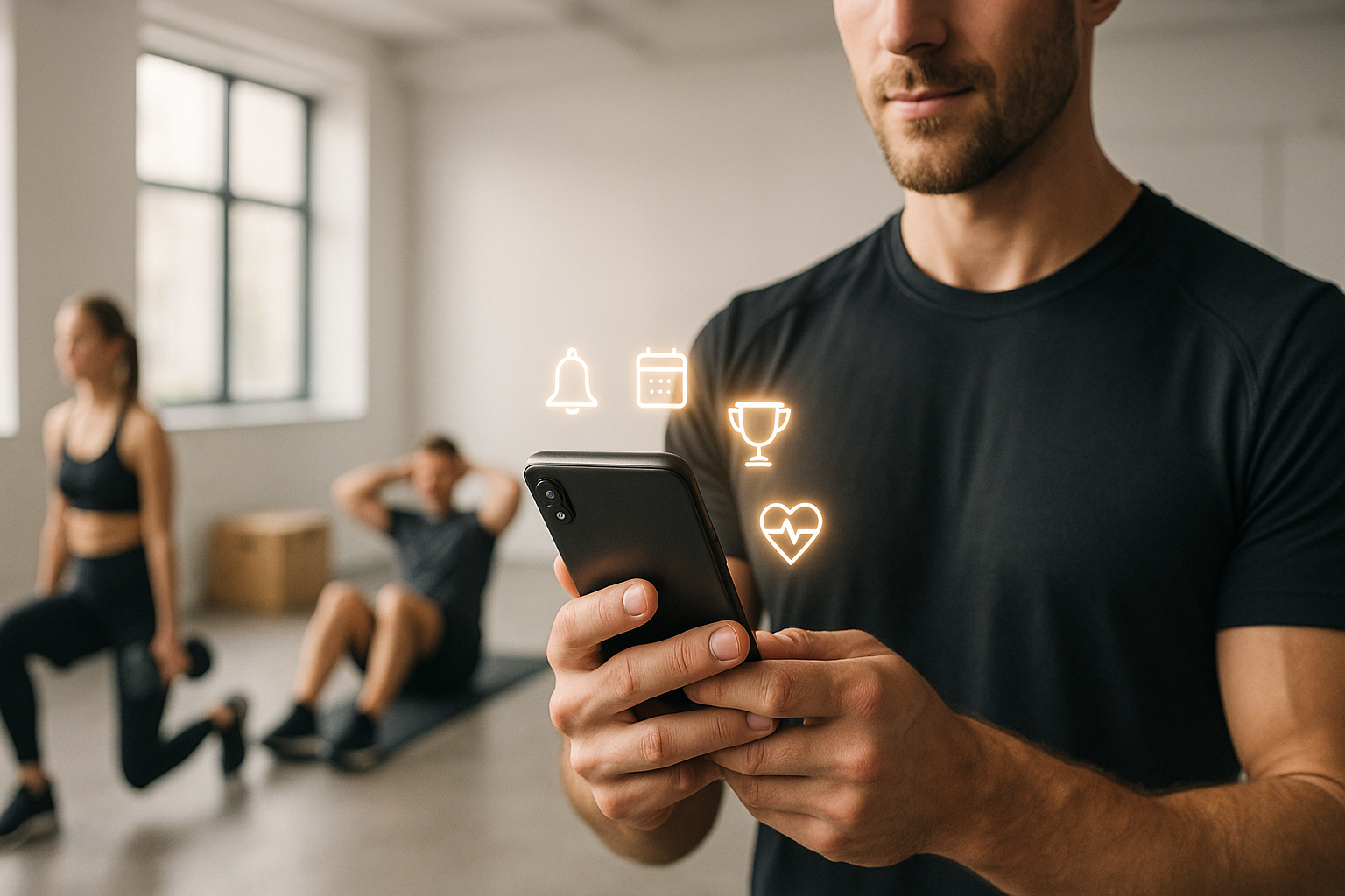 Notifications push pour coachs sportifs