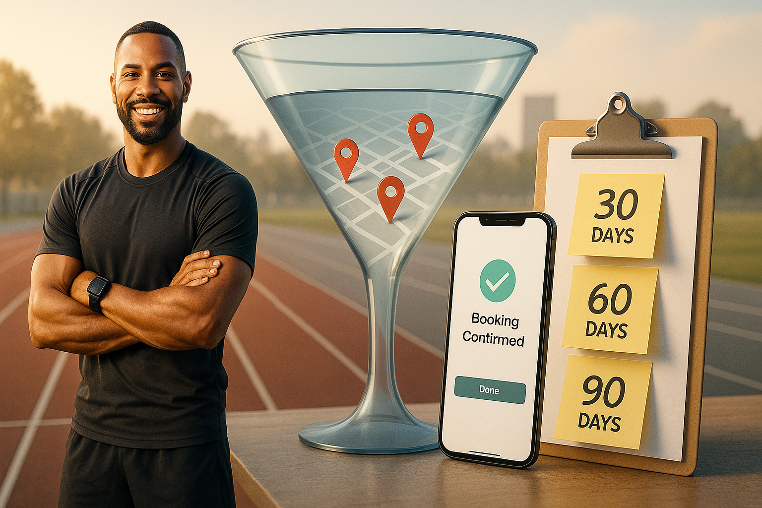 Plan 90 jours de publicité pour coach sportif