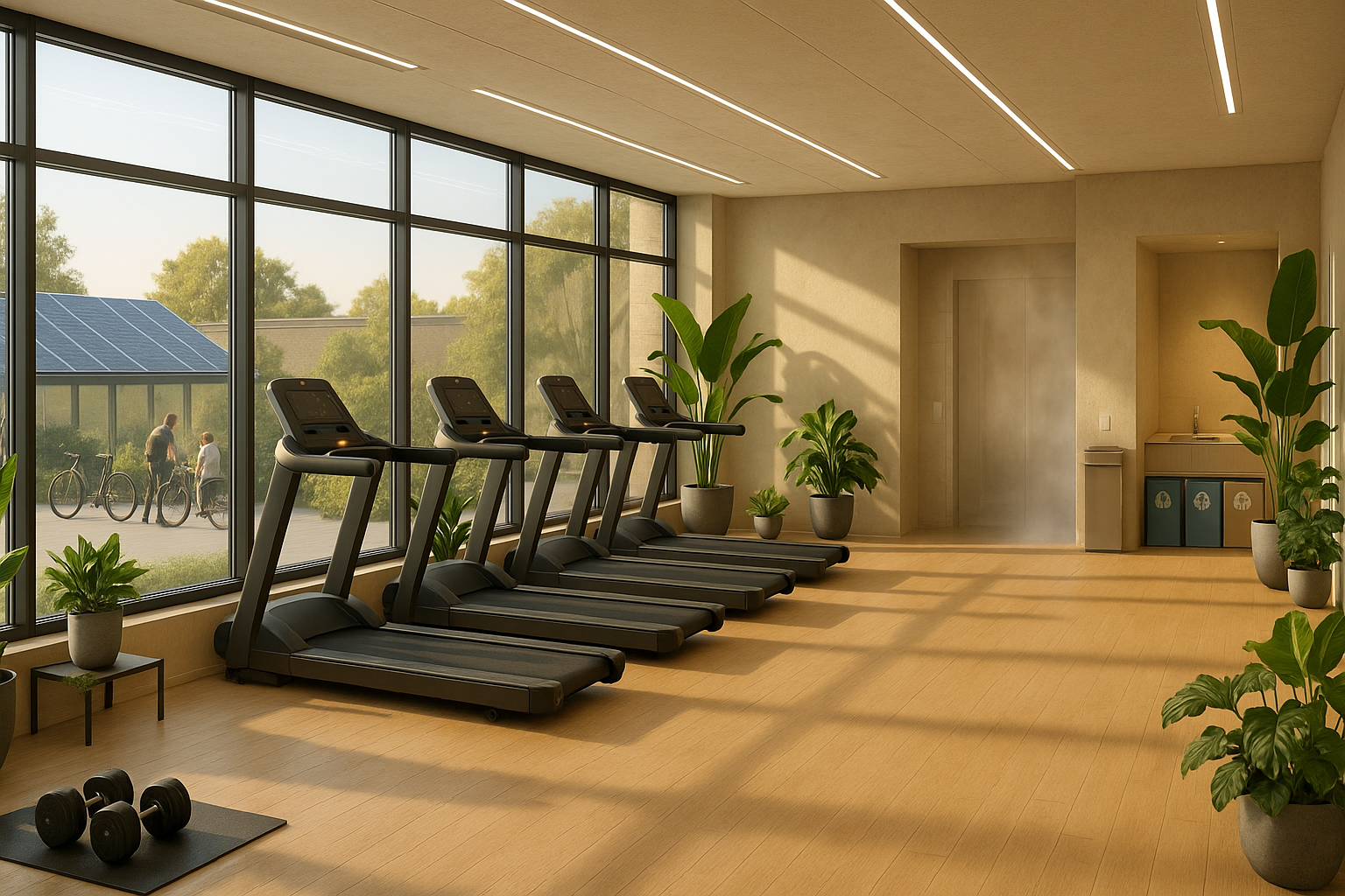 Plan d’action durable pour une salle de sport