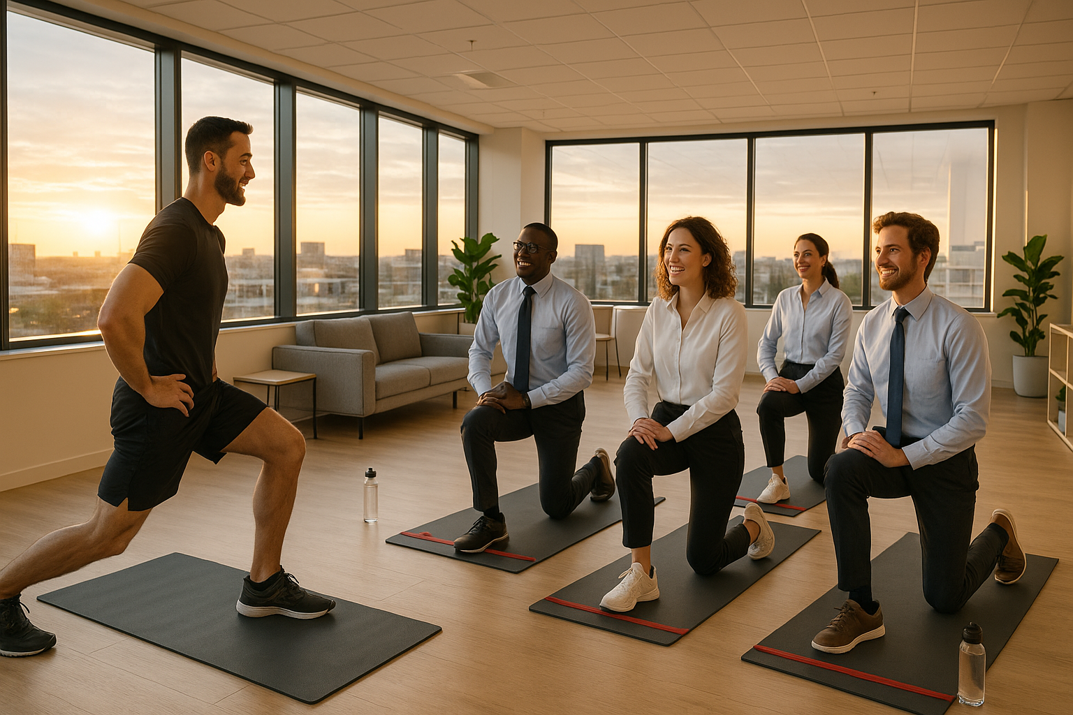 Sport en entreprise : guide pour coachs et studios