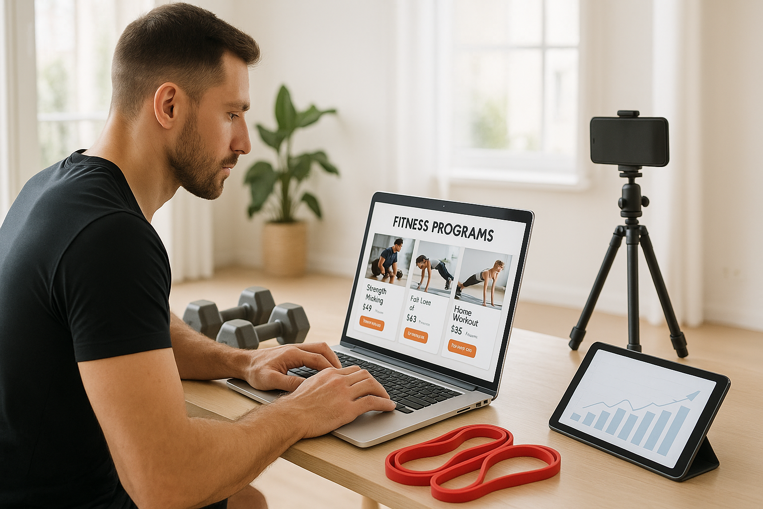 Vendre des programmes sportifs en ligne : la méthode complète