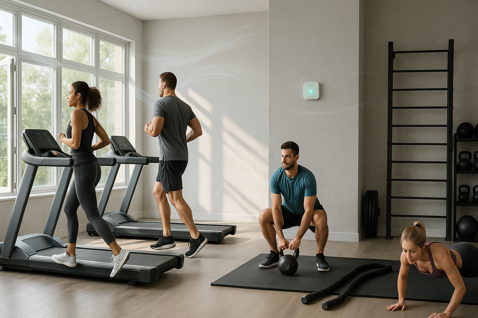 Guide pratique de la ventilation en salle de sport