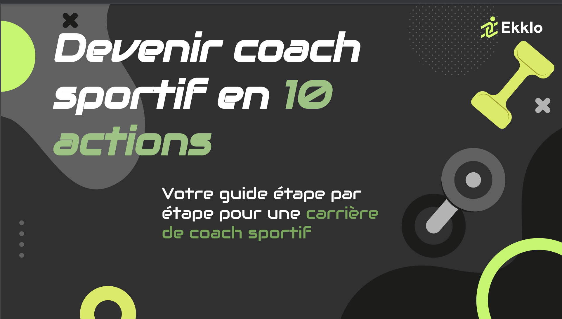 Devenir coach sportif en 10 étapes